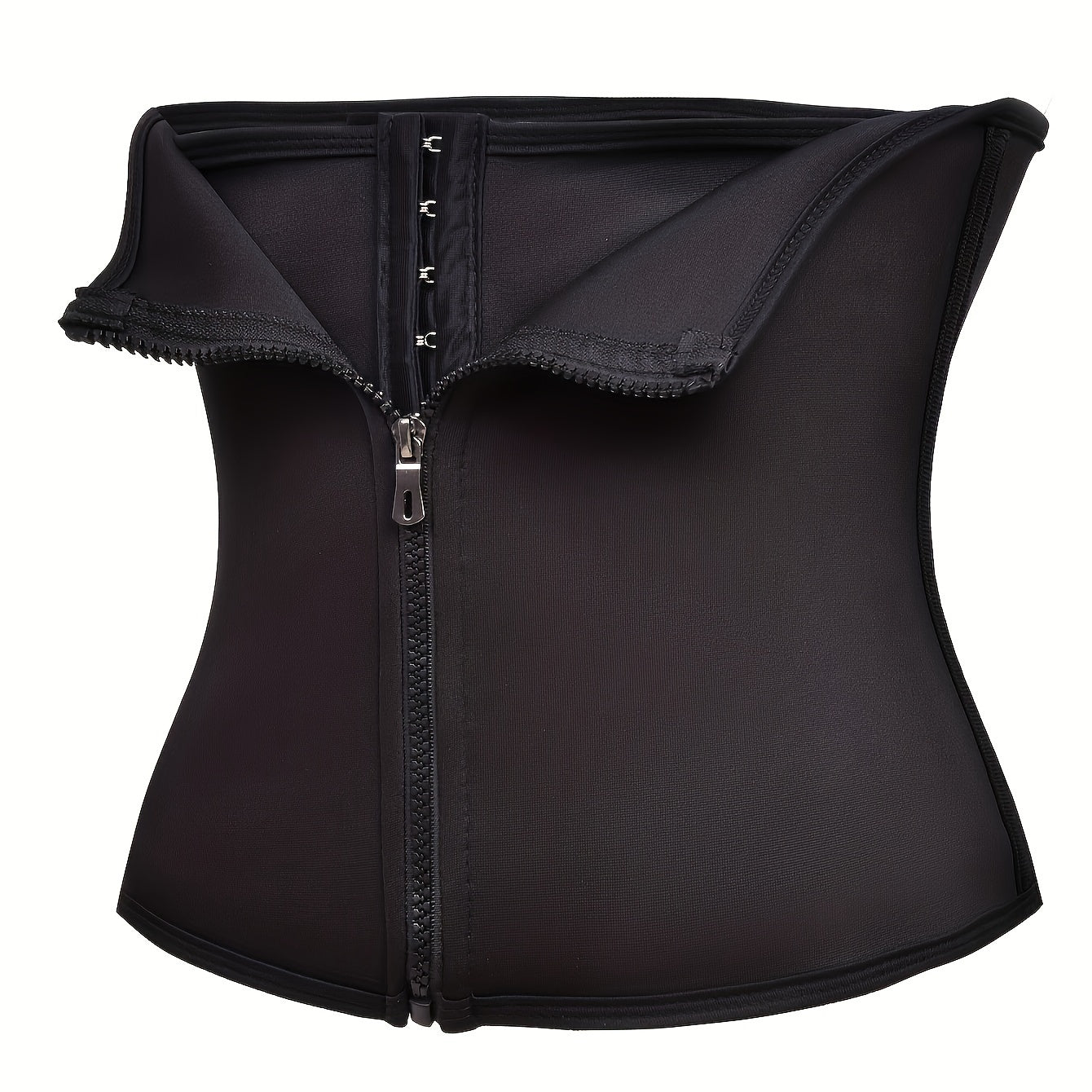Waist Trainer Tummy Wrap Tummy Control Workout Zipper Slimmer