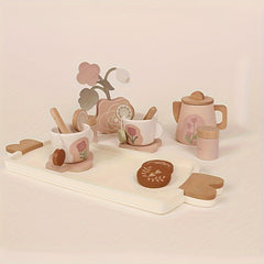 Peach Cheese Tea Dessert Set Play House Toy