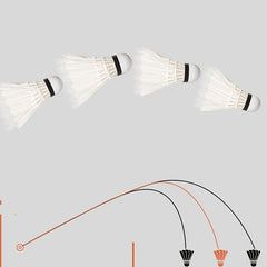 3pcs Duck Goose Feather Shuttlecocks for Badminton Training