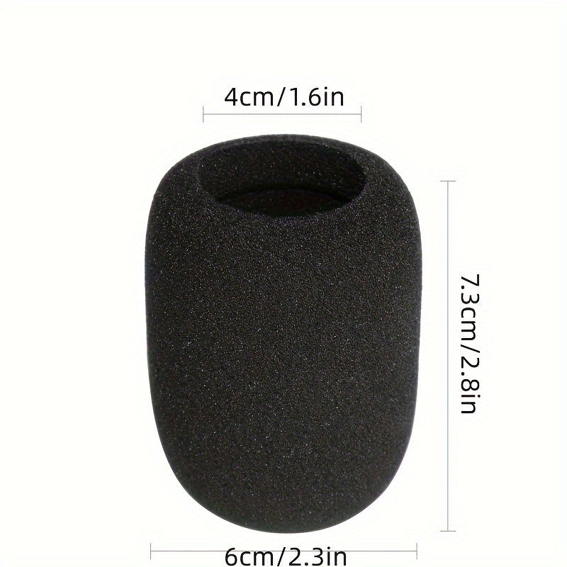 10pcs Disposable Handheld Microphone Foam Cover