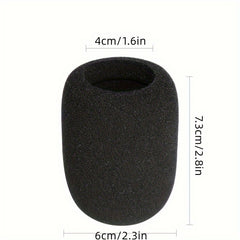 10pcs Disposable Handheld Microphone Foam Cover
