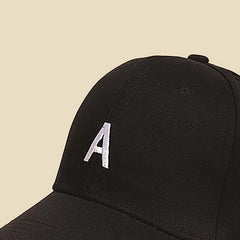 Heart A Embroidery Baseball Cap Lightweight Sun Hats For Women
