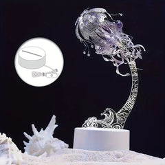 Piececool Cobalt Violet Model Kit 3D Metal Puzzle