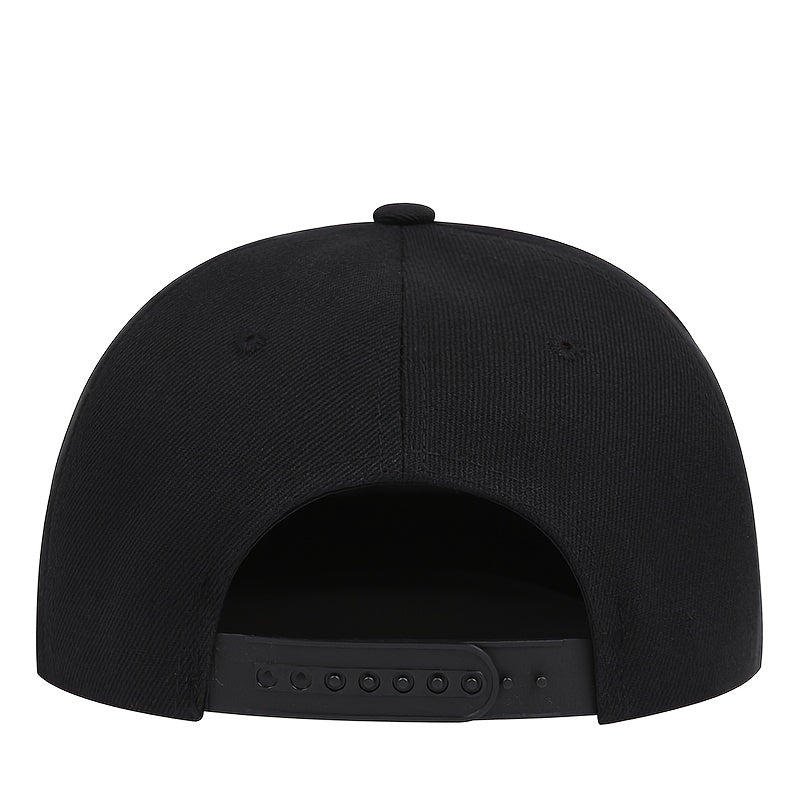 Suede Embroidered Letters Hip Hop Hat Men's Cap