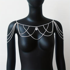 Crystal Pendant Shoulder Chain Jewelry