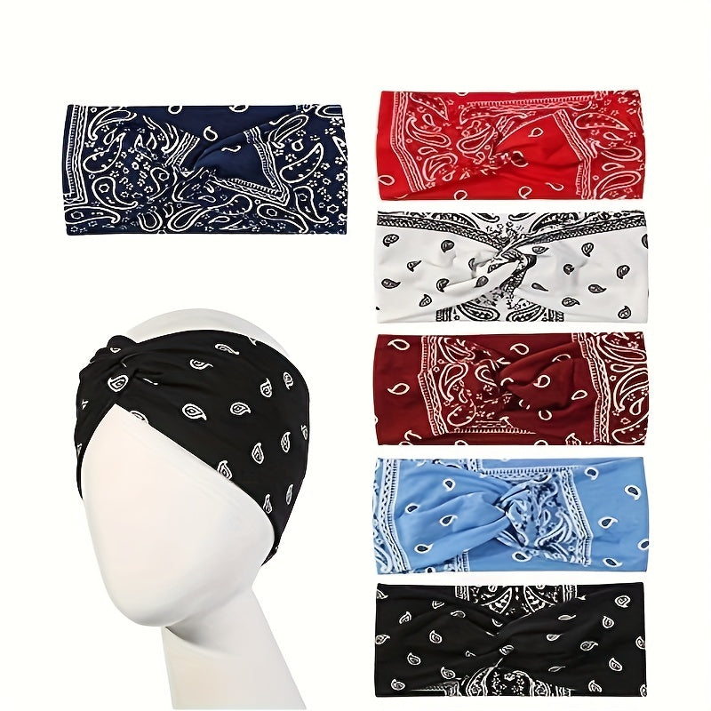 Non slip Yoga Sports Headband Elastic Soft Hair Bands For Workout