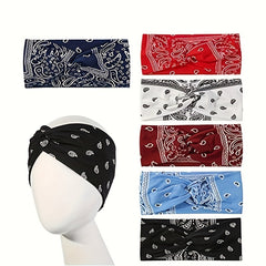 Non slip Yoga Sports Headband Elastic Soft Hair Bands For Workout