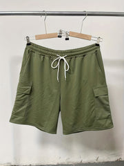 Men's Retro Style Casual Drawstring Shorts