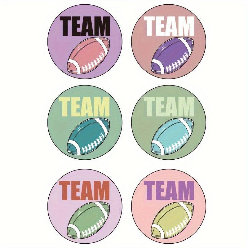 60PCS American Football Stickers for Laptops Smartphones Parties Birthday