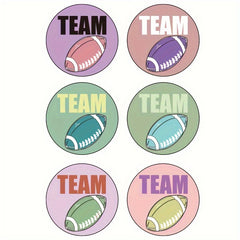 60PCS American Football Stickers for Laptops Smartphones Parties Birthday