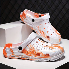 Men's Closed Toe Sandals Soft Sole Garden Shoes