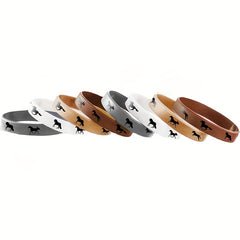 Horse Party Bracelet Derby Horse Rubber Wristband Silicone Bangle