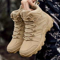 Men's Military Tactical Boots Outdoor Combat Hiking Trekking
