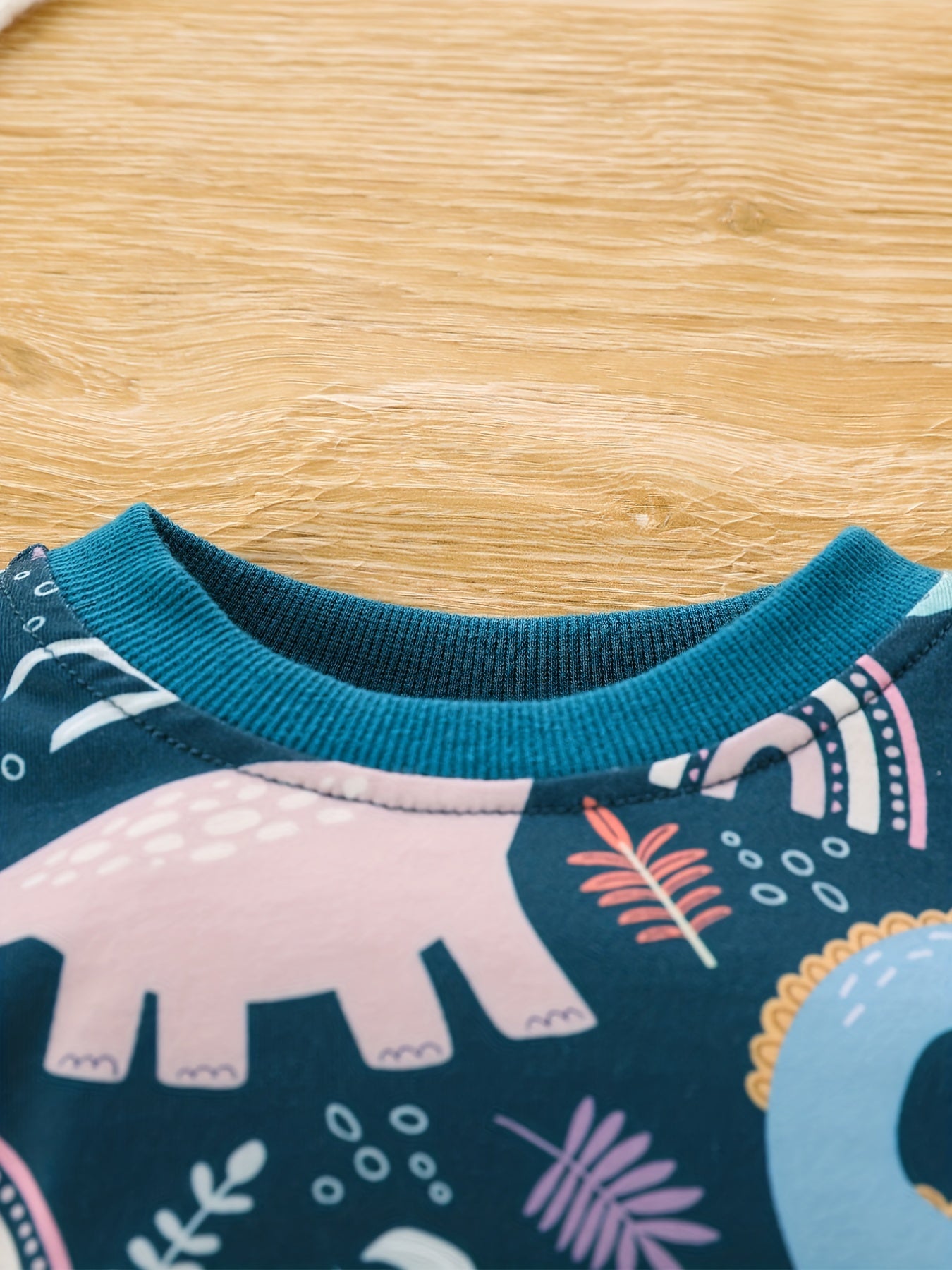 Baby Boys Dinosaur Print Set Sweatshirt Trousers Loungewear