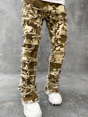 Street Style Denim Pants With Tassels Decoration For Men