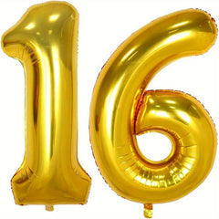101 6 Cm Balloon Large Balloon For Birthday Party And Anniversary Event golden