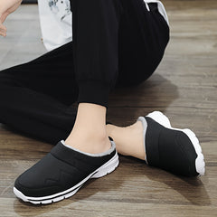 Men's Cozy Slides Soft Slippers Plush Comfy Home Shoes