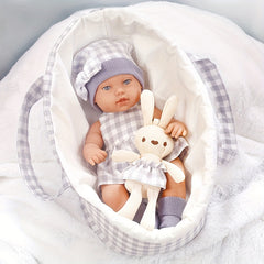 Realistic Reborn Doll with Hanging Basket - Perfect Birthday Gift for Kids