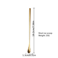 Stainless Steel Long Handle Coffee Stir Spoon Teaspoon