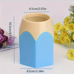 Creative Pencil Holder Stylish Desktop Storage Pen Styling Organizer Container