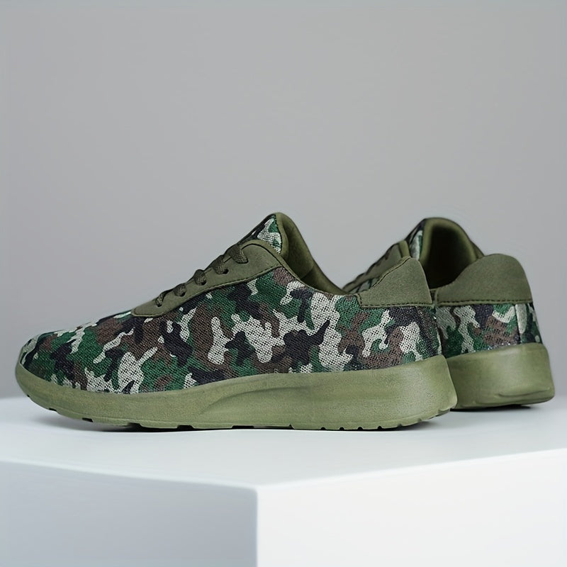 Women's Camo Outdoor Sneakers Lightweight Training Shoes