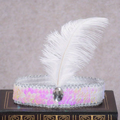 Glitter Flapper Charleston Costume Headband