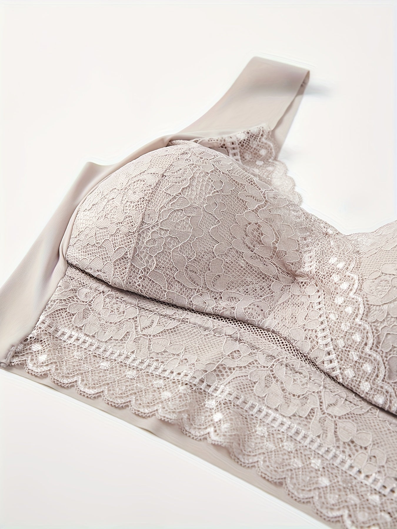 Lace Wireless Bras Full Coverage Breathable Women's Lingerie