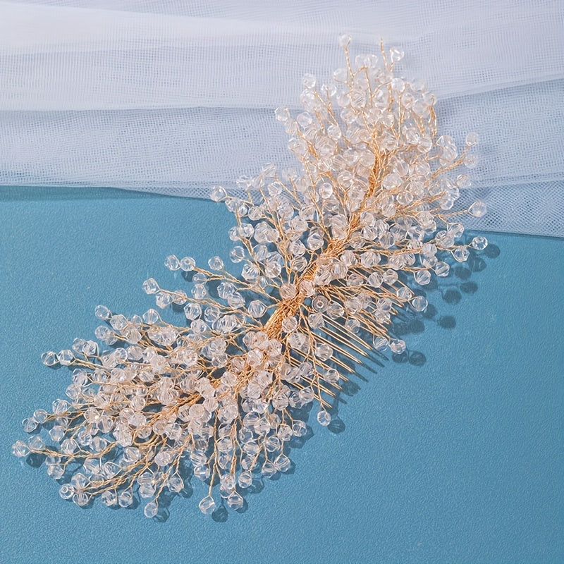 Crystal Hair Comb Bridal Wedding Accessories