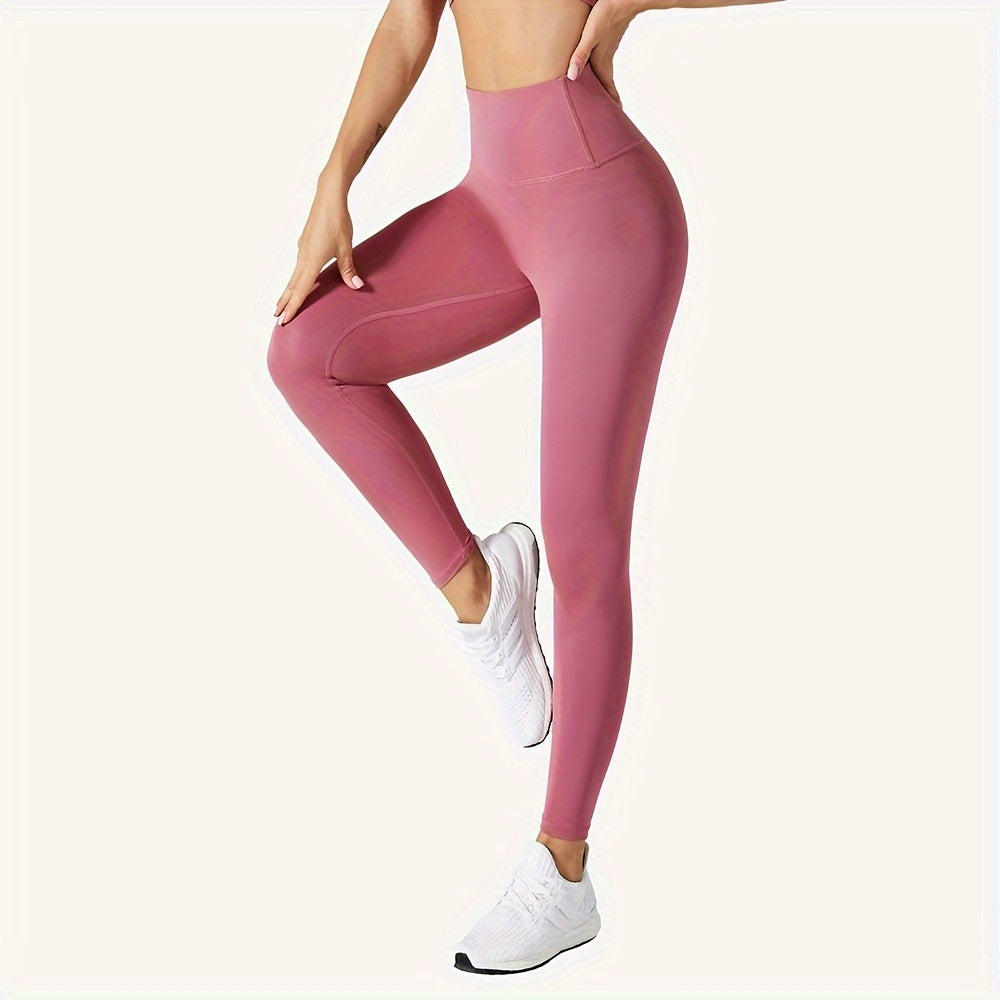 5-Pack Seamless Solid Tights Opaque High Waist Elastic Leggings