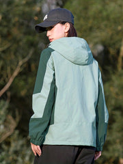 Women's Lightweight Windproof Waterproof Jacket for Spring & Autumn