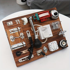 Piosoo Locking Board Mechanical Learning Toy