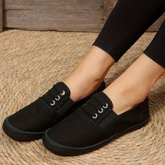 Colorblock Slip-On Sneakers Casual Outdoor Shoes