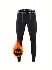Men's Stretch Compression Pants Gym Leggings Lightweight Quick Dry