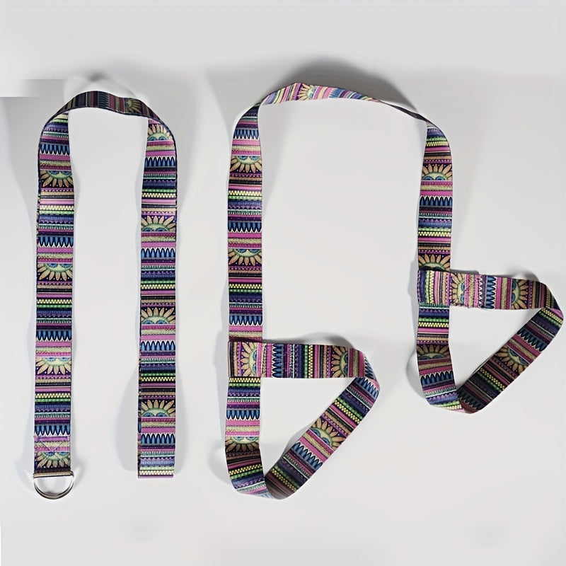 Stretch Belt & Suspenders Set - Printed Design