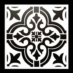 12.5" Stencil Template for DIY Painting Floor Furniture Decor