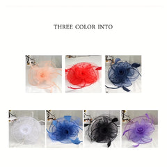 Female Mysterious Gauze Hair Clip Lady Hair Accessories Headband