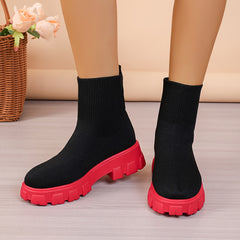 Women's Non Slip Tube Sock Sneakers Outdoor Sport Shoes