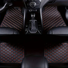 4pcs Universal Waterproof Car Foot Pads & Full Set Car Carpet