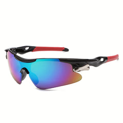 Men's Sports Sunglasses Cycling Glasses Windproof Goggles With Case