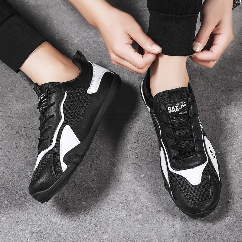 Men's Lace up Sneakers Comfortable Walking Shoes