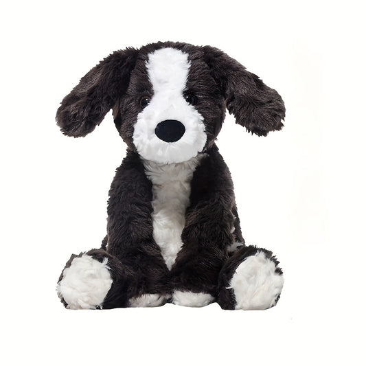 Cute Border Collie Plush Dog Stuffed Animal Soft & Cuddly