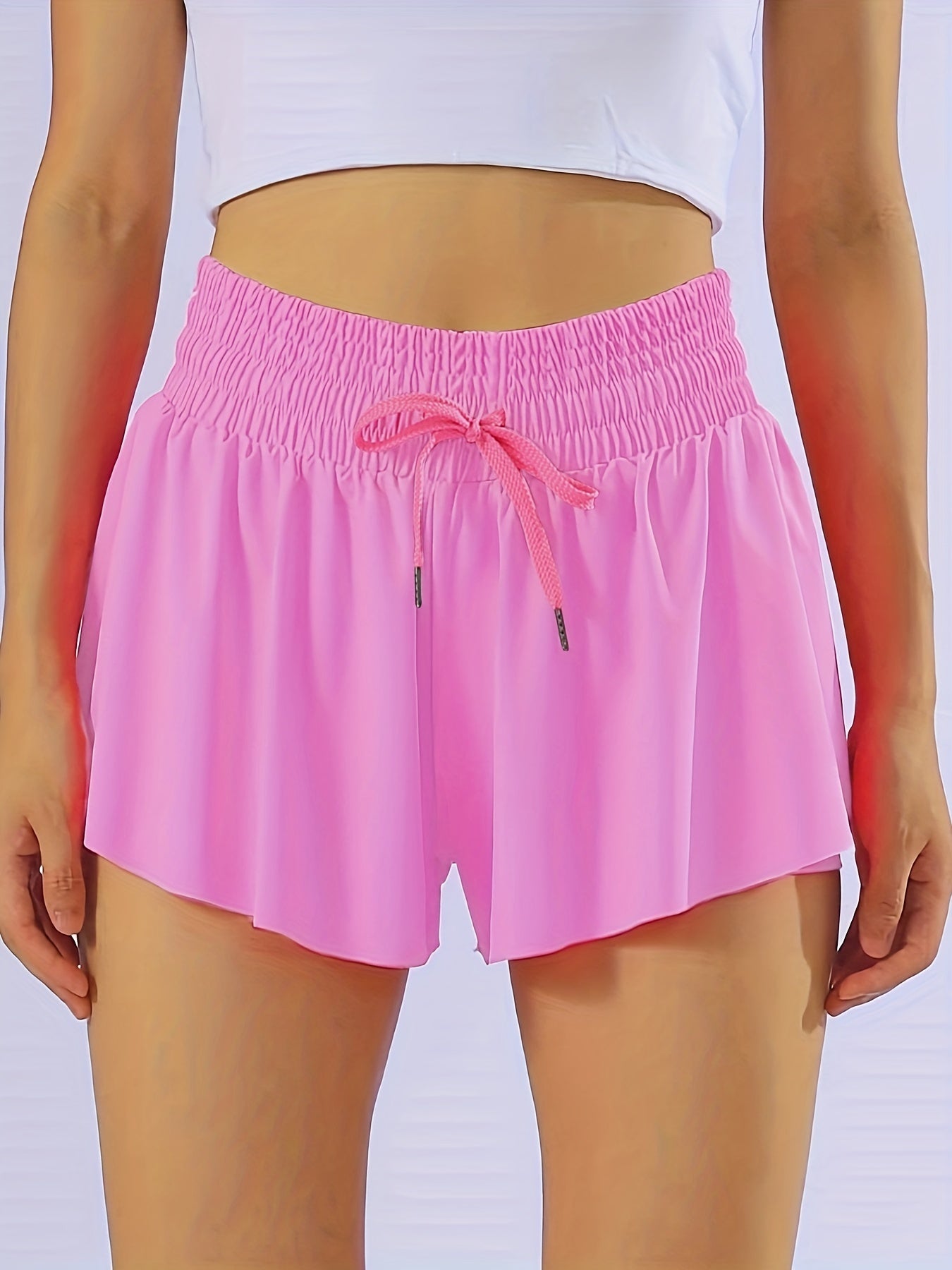 High Waist Athletic Skirt with Shorts for Golf Tennis Running