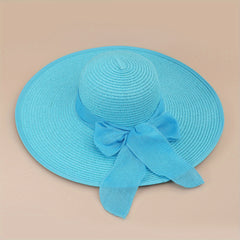 Straw Beach Sun Hats Big Brim Sunshade Holiday All-match Sun Hat