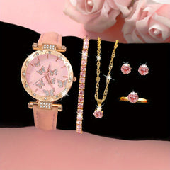 6pcs Unisex Quartz Watches for Daily Wear Parties Easter Halloween Ramadan Weddi