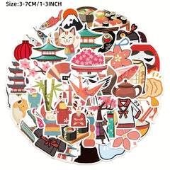 50pcs Western Culture Graffiti Stickers for Laptop Helmet Water Cup Decoration