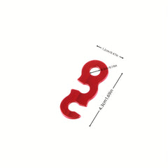 Adjustable Aluminium Cord Rope Buckles for Tent - Camping Gear
