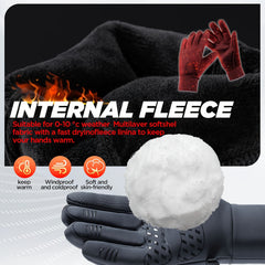 Plus Velvet Non-slip Waterproof Winter Warm Gloves
