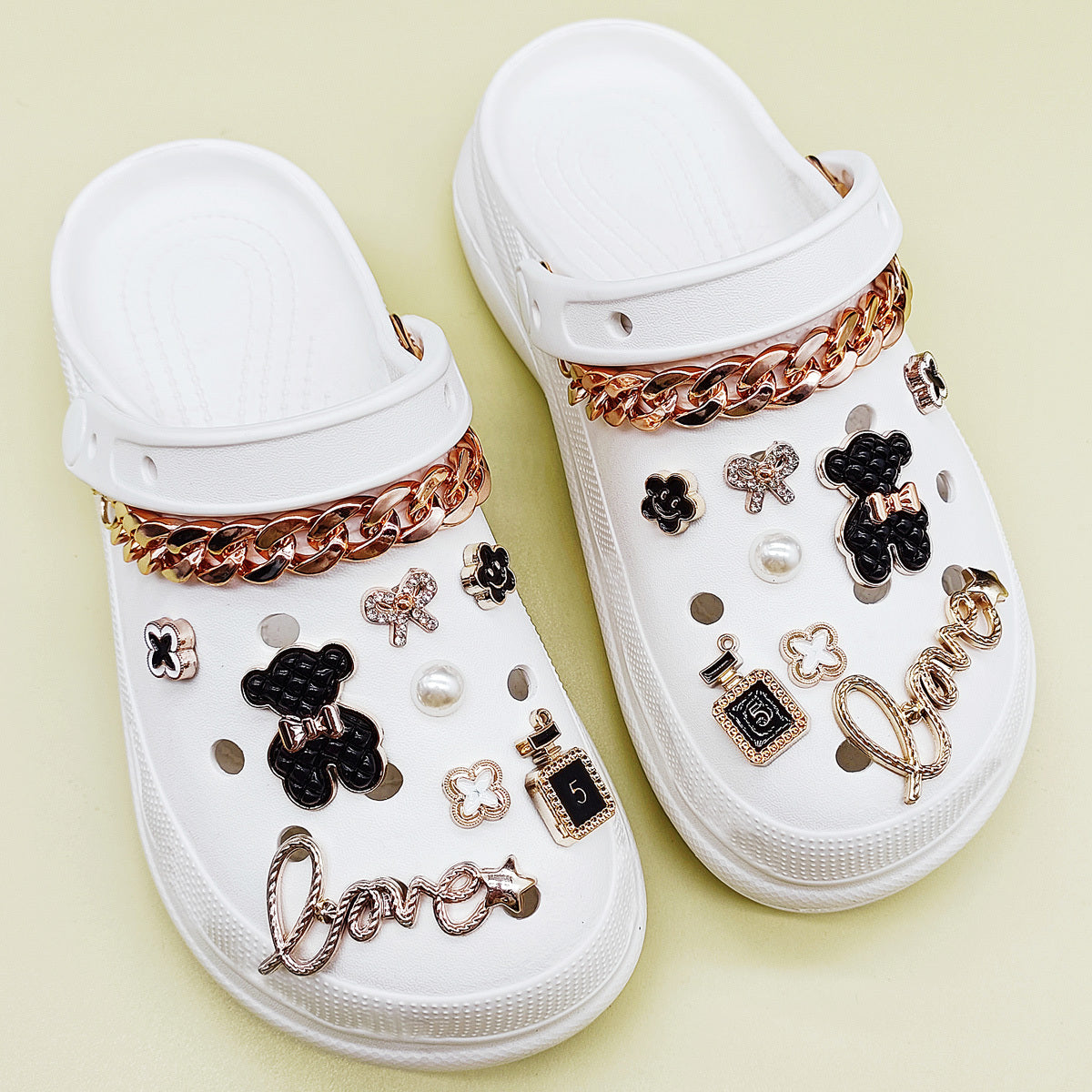 Bear Chain Shoe Accessories for Party Favors Birthday