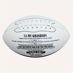 American Football Gift For Grandson Size 9