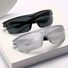 2pcs Men's Cycling Sports Sunglasses Mixed Decorative PC Eyewear